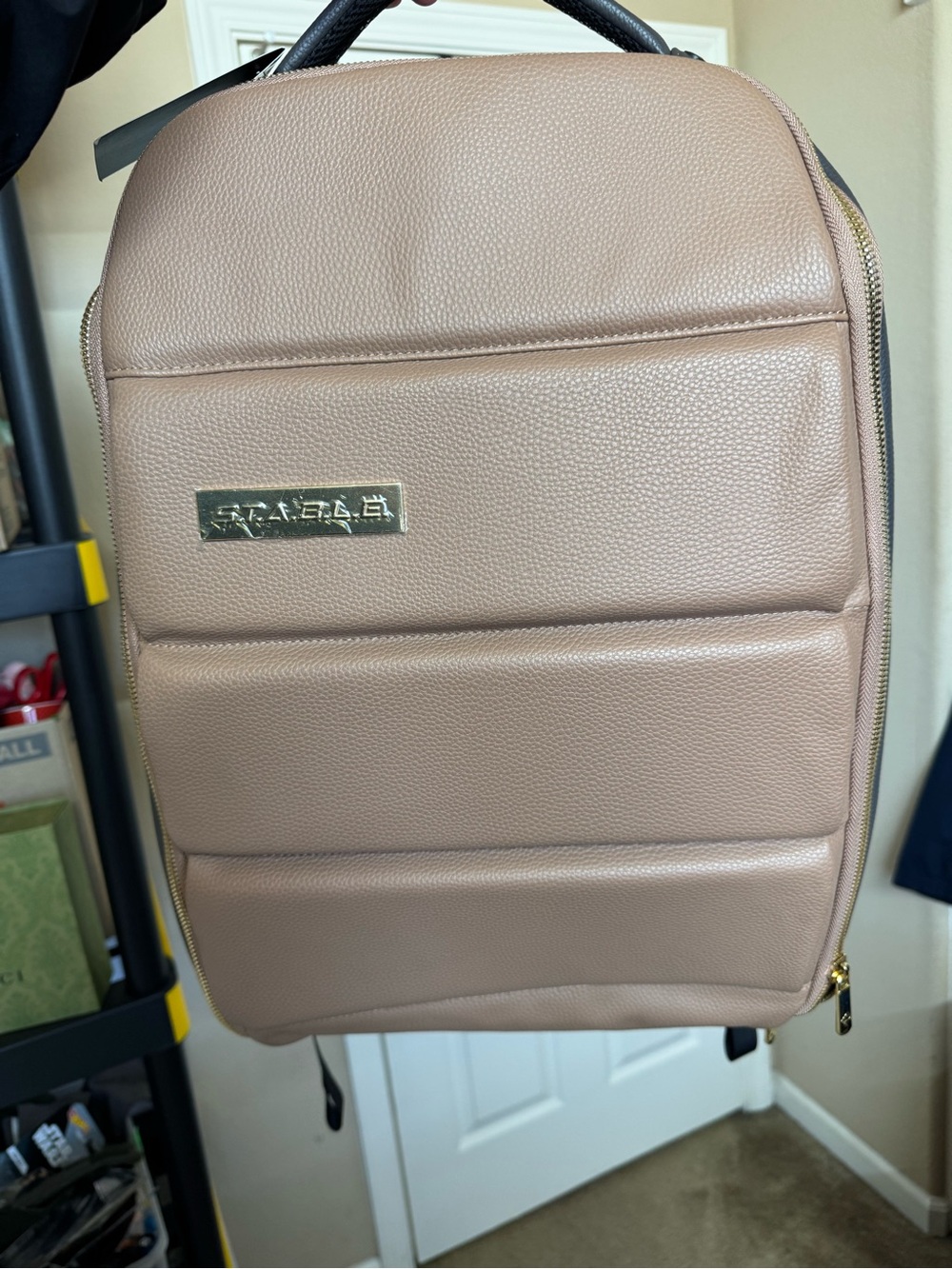 Stable Prelude Travel Bag Backpack Compartments Shoes Zip-Up Carry-On NWT